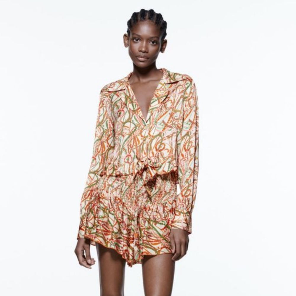 Zara Printed Shorts
